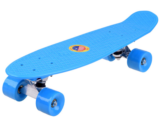FISZKA skateboard for children up to 50kg BLUE SP0575