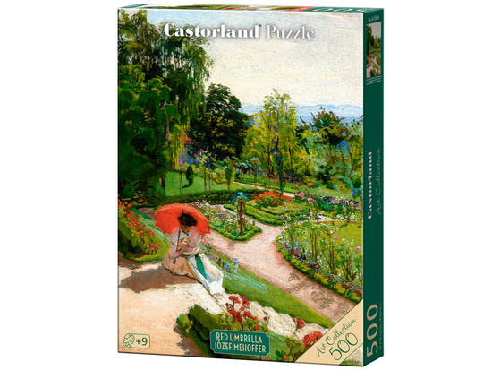 Puzzle 500-elementów Red Umbrella, Józef Mehoffer  Art Collection B-54046