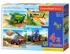 Puzzle 4w1 8,12,15,20-ele. Agricultural Machines
