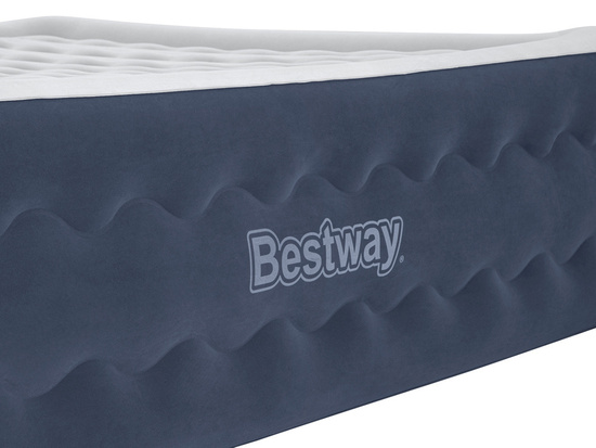 Bestway Samopompujący materac kempingowy 2-os. 300kg QUEEN 203x152cm 6716P