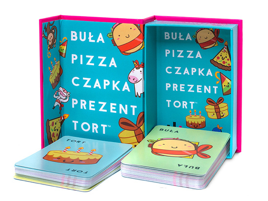 Rebel Dynamiczna gra karciana Buła, Pizza, Czapka, Prezent, Tort GR0836