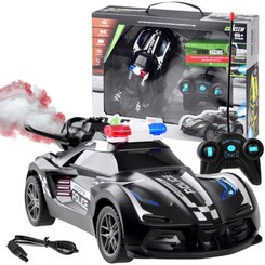 Remote controlled car Police smoke light RC0596