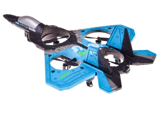 Remote Controlled Fighter Drone Raptor Light Quadcopter RC0726 NI