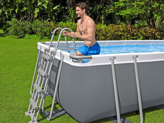 Bestway Frame Pool 488x244x122cm 9in1 Pump Ladder Cover 56671