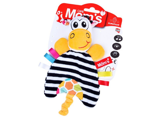 Colorful striped Packa Zebra rattle ZA3011