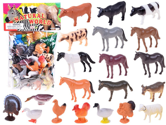 Animals from the farm 20 figures from the farm ZA3105