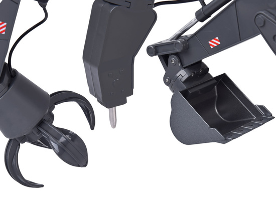 3-in-1 Remote-Controlled Excavator – Construction Vehicle with Interchangeable Attachments RC0752