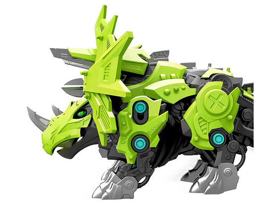 A moving model of the Triceratops robot ZA4371