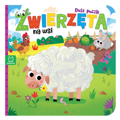 Aksjomat Zwierzęta na wsi. Duże puzzle KS1185