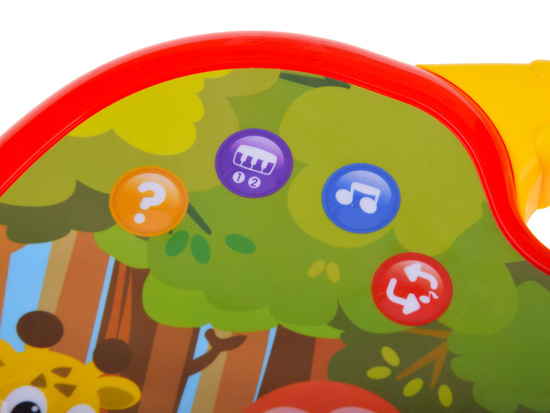 Educational interactive organ with animals, sounds, melodies ZA5955