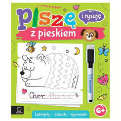 Aksjomat Książeczka do Nauki Pisania Rysowania Piszę i rysuję z Pieskiem. Labirynty, szlaczki KS0957