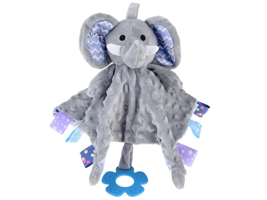 Plush cuddly toy Elephant calming tag ZA4746