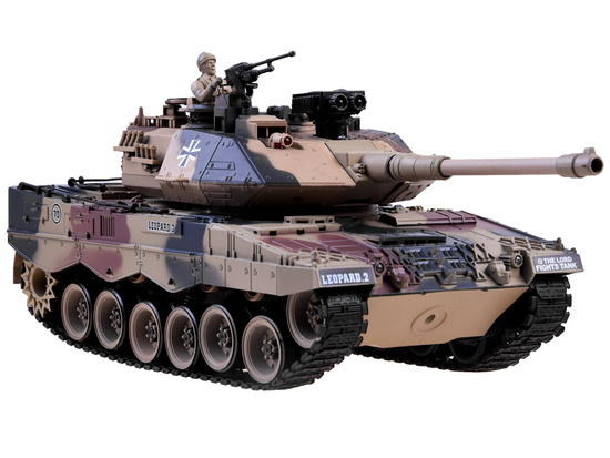 REALISTIC MILITARY TANK LEOPARD 2strzela RC0106