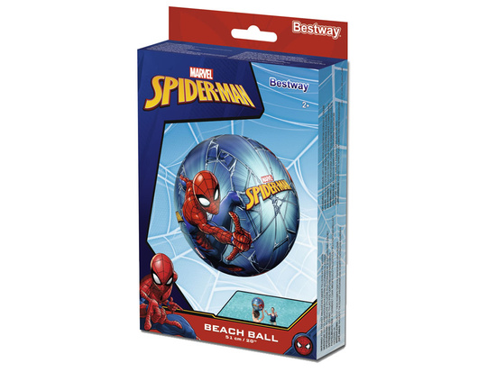 Bestway dmuchana piłka plażowa Spiderman 98002