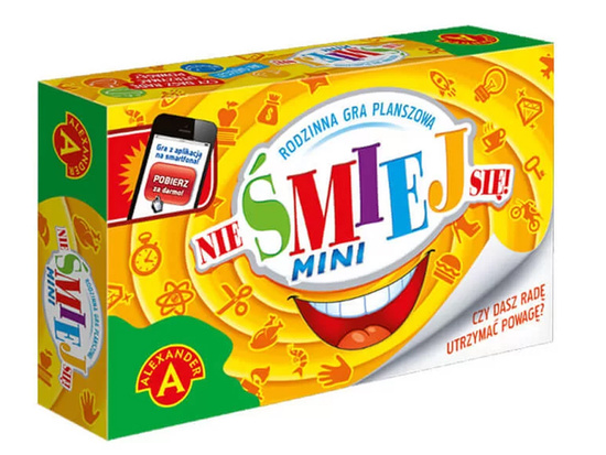 Alexander Don't Laugh! Mini Board Game - 220 Words GR0801