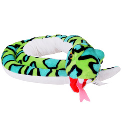 Large plush mascot Snake green boa 142cm 13379