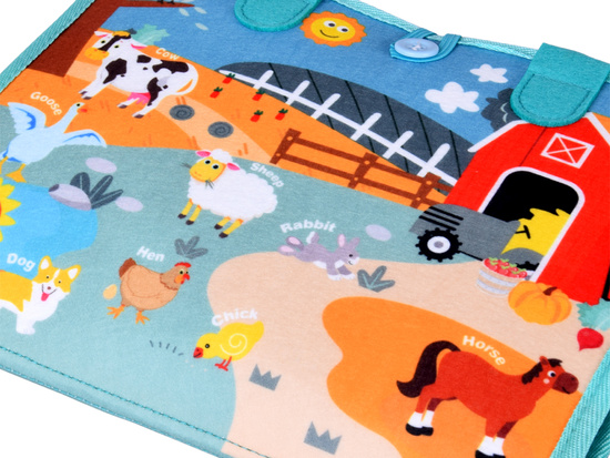 Montessori Manipulative Book - 28 Sensory Activities ZA5943