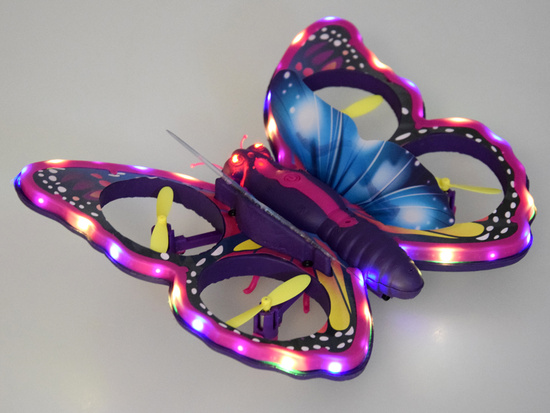 Fabulously Colorful Butterfly Drone Controlled by Magic Wand RC0727