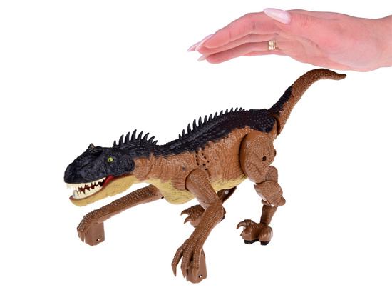 Brown Dinosaur prehistoric remote-controlled toy RC0632