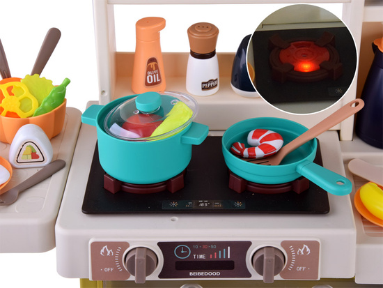 Kitchen cooking effect steam oven refrigerator dishwasher 49 pieces ZA4668