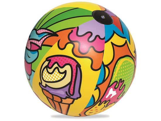 Bestway Inflatable beach ball COLOURFUL large 91cm 31044