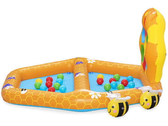 Bestway Inflatable Playground for Babies with Balls BEES 52639