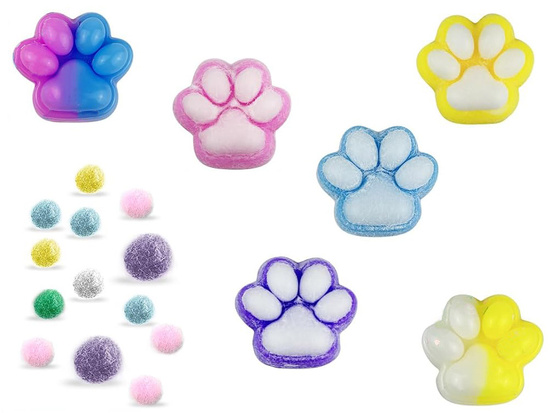 Creative kit series: DIY CAT PAWS SLOOMER - 3D keychains ZA5982