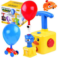 Balloon launcher with a pump + car ZA3945