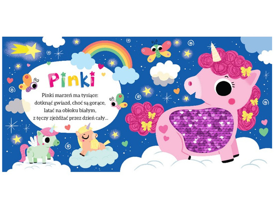 Axiom Sweet Unicorns. A Touchable Sequin Book KS1135