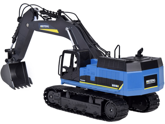 Solid Excavator on tracks effect Smoke Sound LED Light + Remote Control RC0698