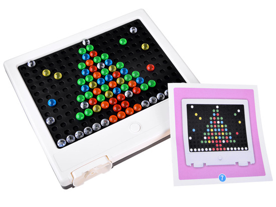 LED mosaic board with lamps puzzle Lite brite ZA4188