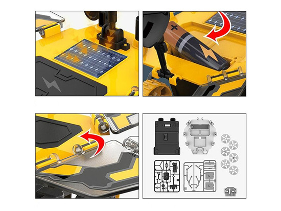 Educational Mars Rover solar construction set 50 pieces ZA5014