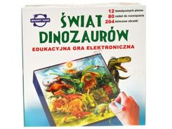 Jawa Edukacyjna gra elektroniczna ŚWIAT DINOZAURÓW dinozaury GR0125