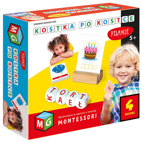 Multigra Kostka po kostce - pisanie 4 kostki GR0643