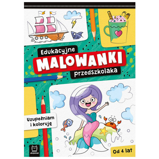 Malowanki przedszkol. Uzupełniam i koloruję KS0786