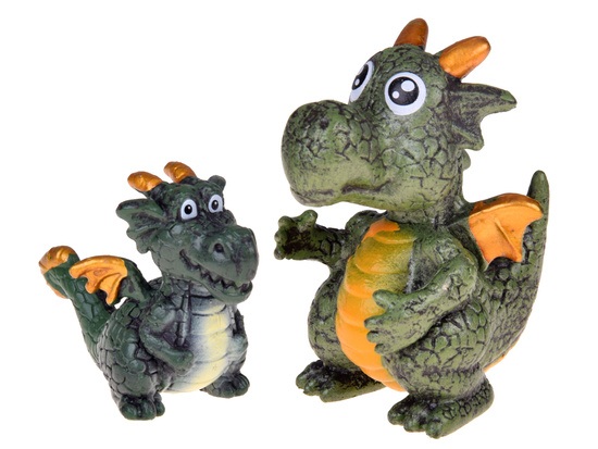Fairy Tale Dragon Figurine Set 6 pcs – Magical Creatures ZA5883