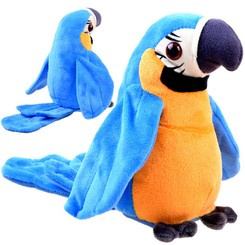 The prattler parrot repeats saying reptile words ZA3887