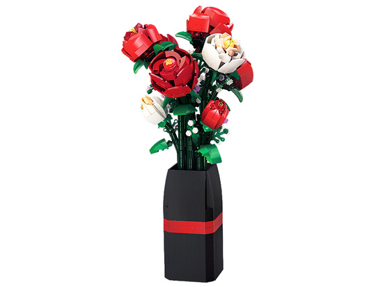 Construction Blocks – Bouquet of Roses 818 pieces ZA5760
