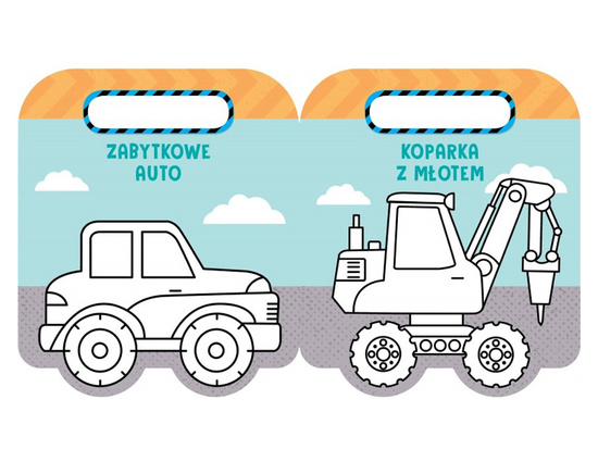 Aksjomat Bip, bip! Pojazdy. Kolorowanka z naklejkami KS0998