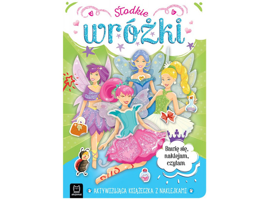 Aksjomat Słodkie Wróżki książeczka z naklejkami KS0499