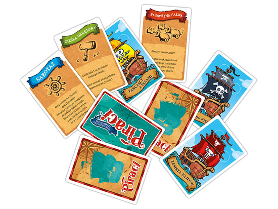 Multigra Planszowa gra PIRACI - przygoda i strategia GR0293