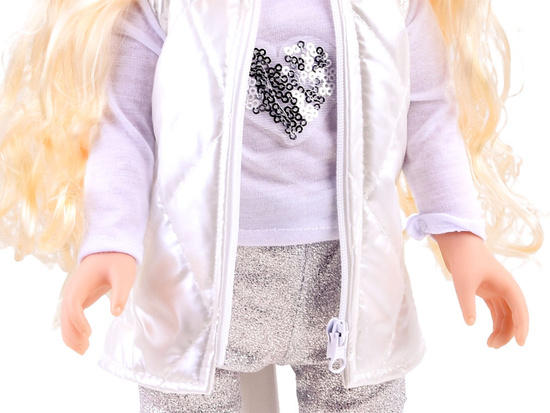 The elegant Adrianna doll from the slope 45 cm ZA3892