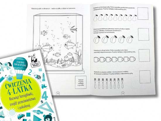 Captain Science Educational Folder for 4-Year-Olds KS1219