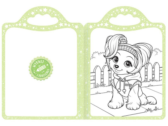 Aksjomat Zaczarowana kredka. Magiczne pieski. KS0408