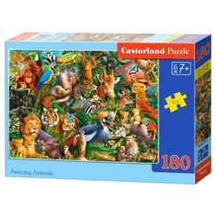 Puzzle 180 el.  B-018512 Amazing Animals