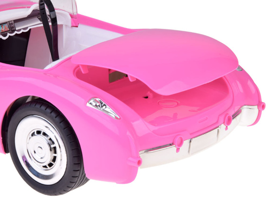 Remote-Control Retro Cadillac Car + Elegant Doll in Fur RC0745
