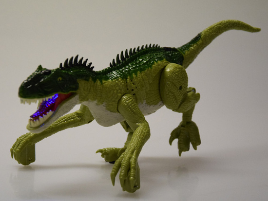 Green Dinosaur prehistoric toy controlled by remote control RC0632