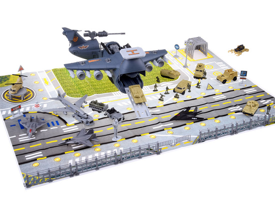 Large military base airport aircraft airport mat ZA4777