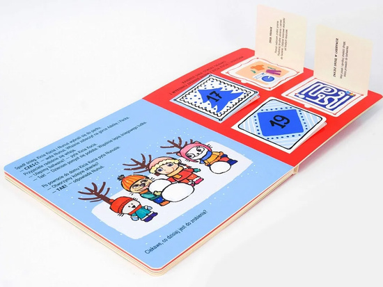 Media Rodzina Kicia Kocia i Nunuś. Czekamy na święta! 24 otwierane okienka KS1240