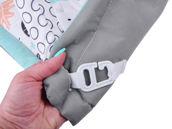 Large Educational Baby Play Mat + Soft Bolster Pillow + Toys ZA5824